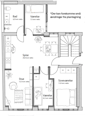 Løvegade 40A, st. tv.